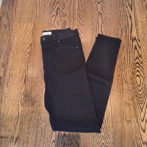 Madewell Black 10" High-Rise Skinny 28T